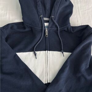 Old Navy Dark Blue Zip-Up Hoodie
